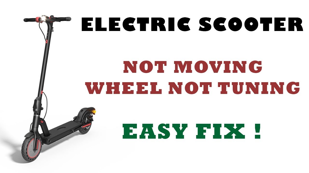 Why Does My Electric Scooter Turn On But Not Move